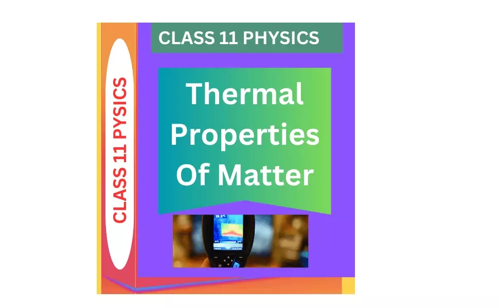 Thermal Properties Of Matter CLASS 11 PHYSICS WORKSHEET