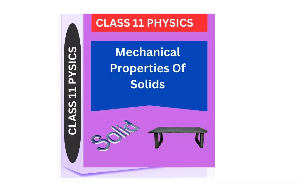 Mechanical Properties Of Solids CLASS 11 PHYSICS WORKSHEET