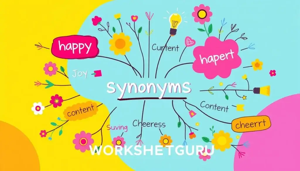 Synonyms Worksheet: Class 8 Grammar Lesson