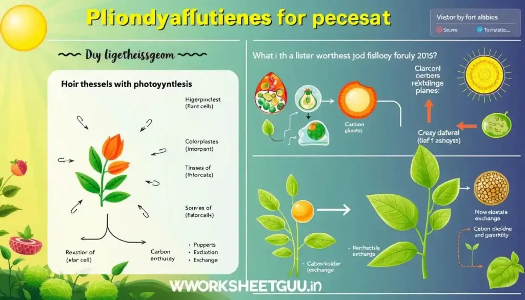 Photosynthesis in Higher Plants: Free CLASS 11 BIOLOGY WORKSHEET
